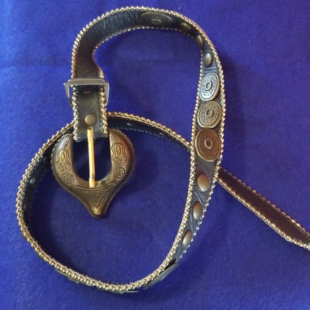 Leather Rock belt